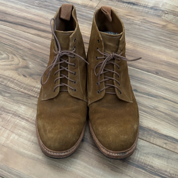 Grenson England Fergal Brown Snuff Suede Leather Boots 10 1/2 UK/11 1/2 US - Picture 1 of 5